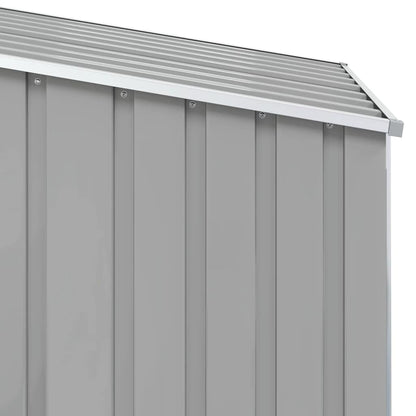 Garden Shed Grey 87x98x159 cm Galvanised Steel