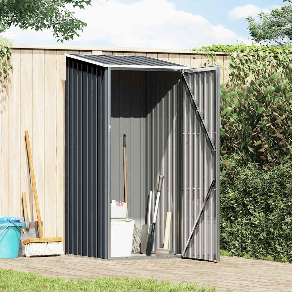 Garden Shed | Anthracite | Galvanised Steel | Medium