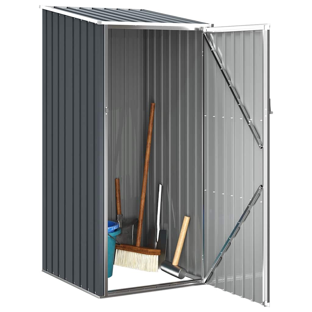 Garden Shed | Anthracite | Galvanised Steel | Medium