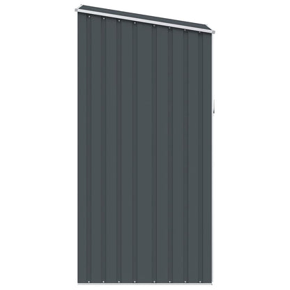 Garden Shed | Anthracite | Galvanised Steel | Medium