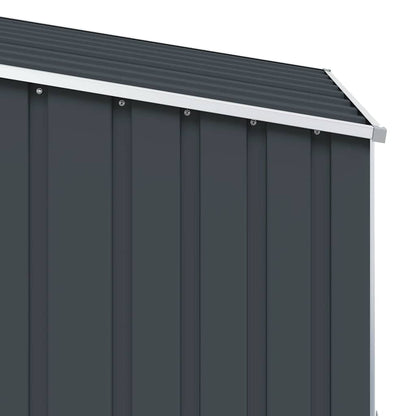 Garden Shed | Anthracite | Galvanised Steel | Medium