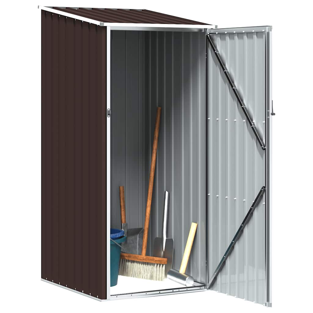 Garden Shed | Brown | Galvanised Steel | Medium | Garden Shed