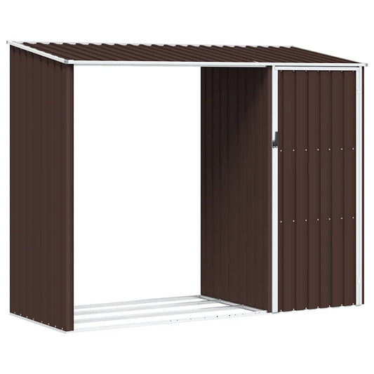 Garden Shed | Brown | Galvanised Steel | Large | Garden Shed