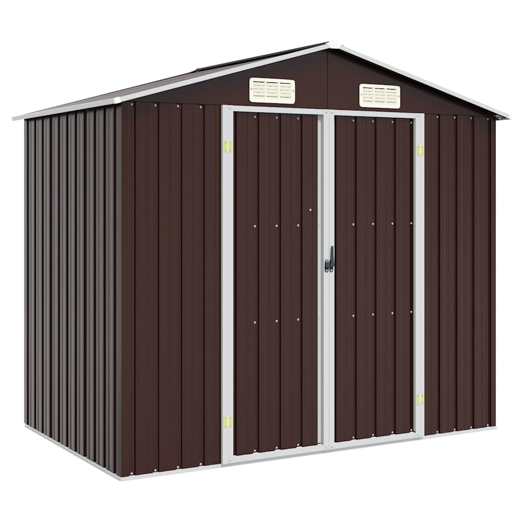 Garden Shed | Brown | Galvanised steel | Large | Garden Shed