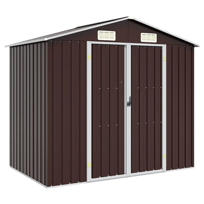 Garden Shed | Brown | Galvanised steel | Large | Garden Shed