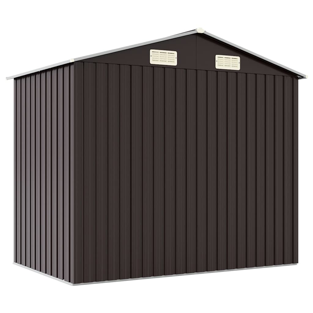 Garden Shed | Brown | Galvanised steel | Large | Garden Shed