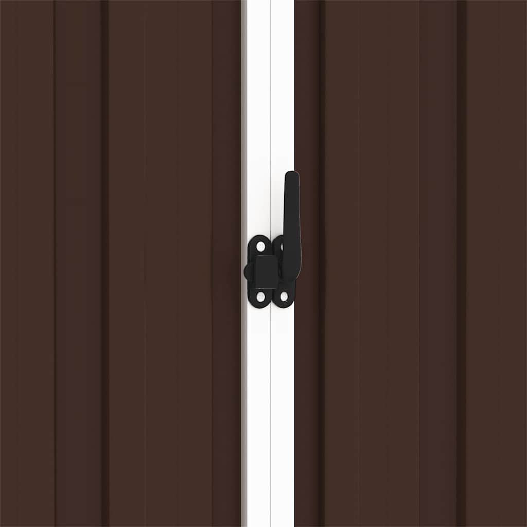 Garden Shed | Brown | Galvanised steel | Large | Garden Shed