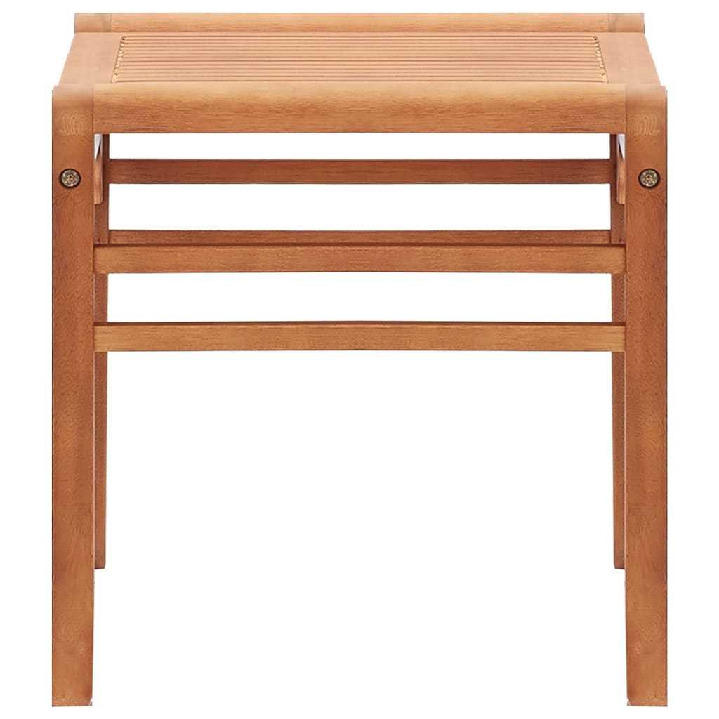 Bench | Natural Wood | Solid eucalyptus wood | 64 cm | Durable | Bench