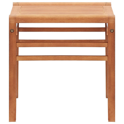 Bench | Natural Wood | Solid eucalyptus wood | 64 cm | Durable | Bench