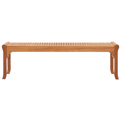 Bench | Natural | Solid eucalyptus wood | 150 cm |  Durable  | Bench