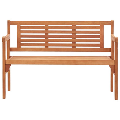 Foldable Bench | Natural | Solid eucalyptus wood | 120 cm |  Foldable
