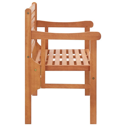 Foldable Bench | Natural | Solid eucalyptus wood | 120 cm |  Foldable