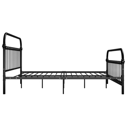 Bed Frame | Black | Metal | Super King | Classic/Traditional | Bed Frame