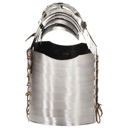 Roman Soldier Body Armour Replica LARP Silver Steel