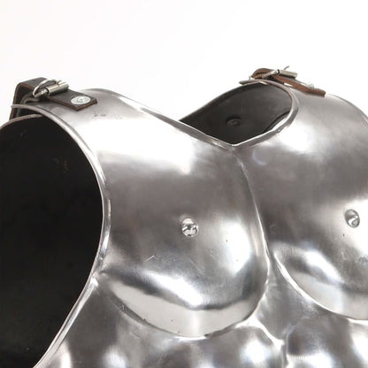 Roman Soldier Body Armour Cuirass Replica LARP Silver Steel