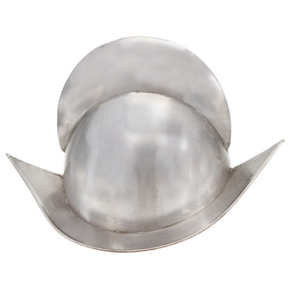 Medieval Knight Helmet Antique Replica LARP Silver Steel