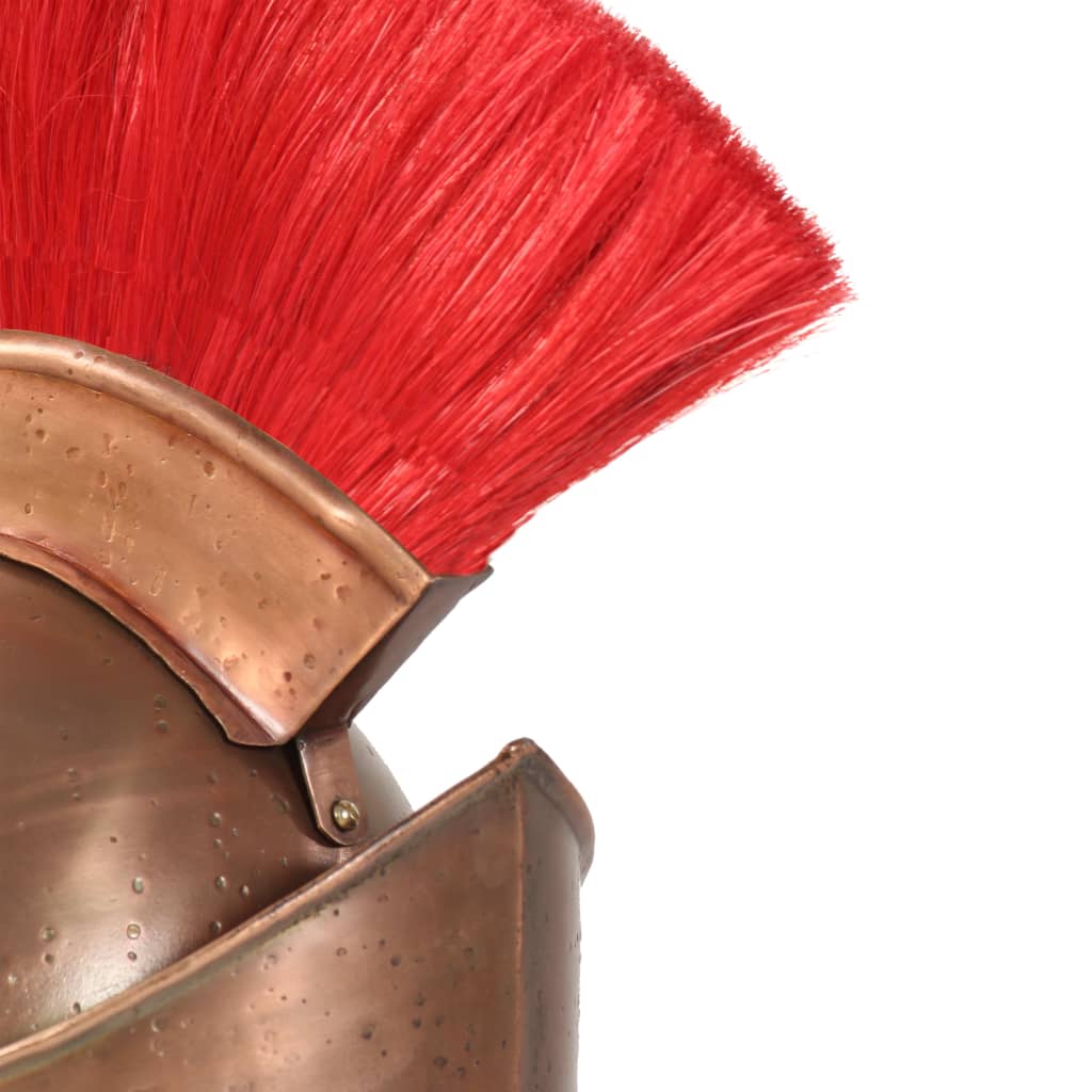 Greek Warrior Helmet Antique Replica LARP Copper Steel