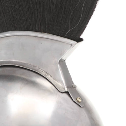 Greek Warrior Helmet Antique Replica LARP Silver Steel