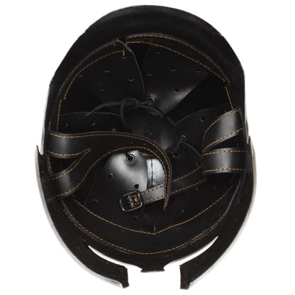 Greek Warrior Helmet Antique Replica LARP Silver Steel