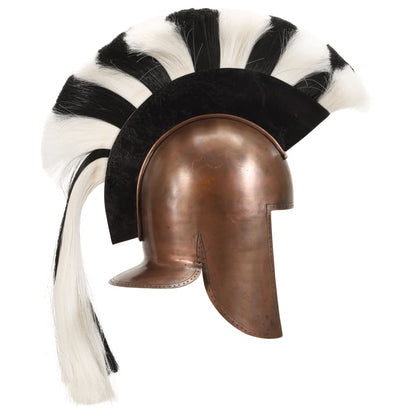 Greek Warrior Helmet Antique Replica LARP Copper Steel