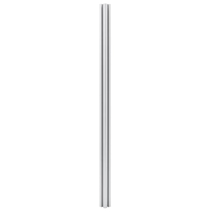 Fence Posts 3 pcs Aluminium 185 cm