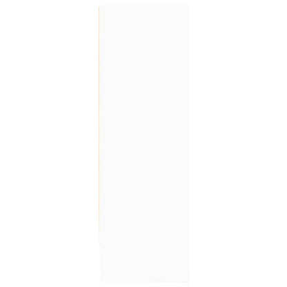 Bookshelf White 80x24x75 cm Engineered Wood