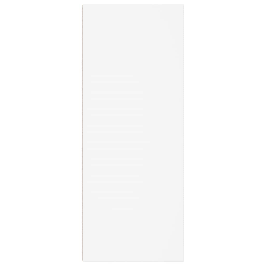 Bookcase White 40x30x76,5 cm Engineered Wood