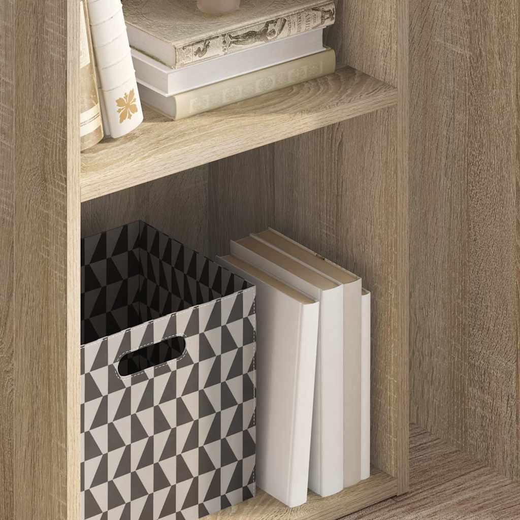 Bookcase Sonoma Oak 40x30x76,5 cm Engineered Wood