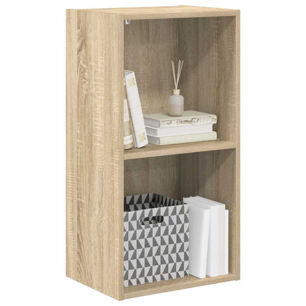 Bookcase Sonoma Oak 40x30x76,5 cm Engineered Wood