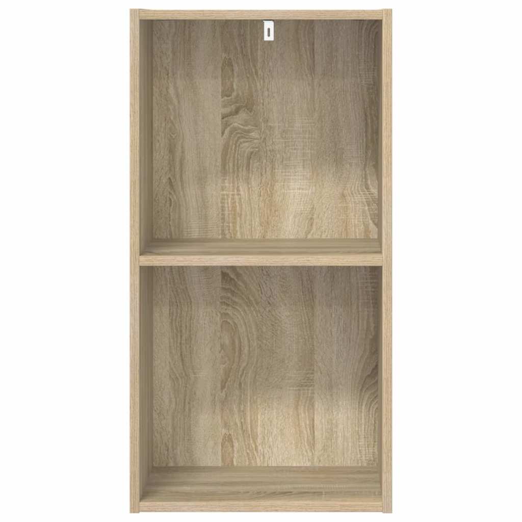 Bookcase Sonoma Oak 40x30x76,5 cm Engineered Wood