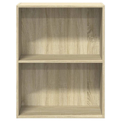 Bookcase Sonoma Oak 60x30x76,5 cm Engineered Wood