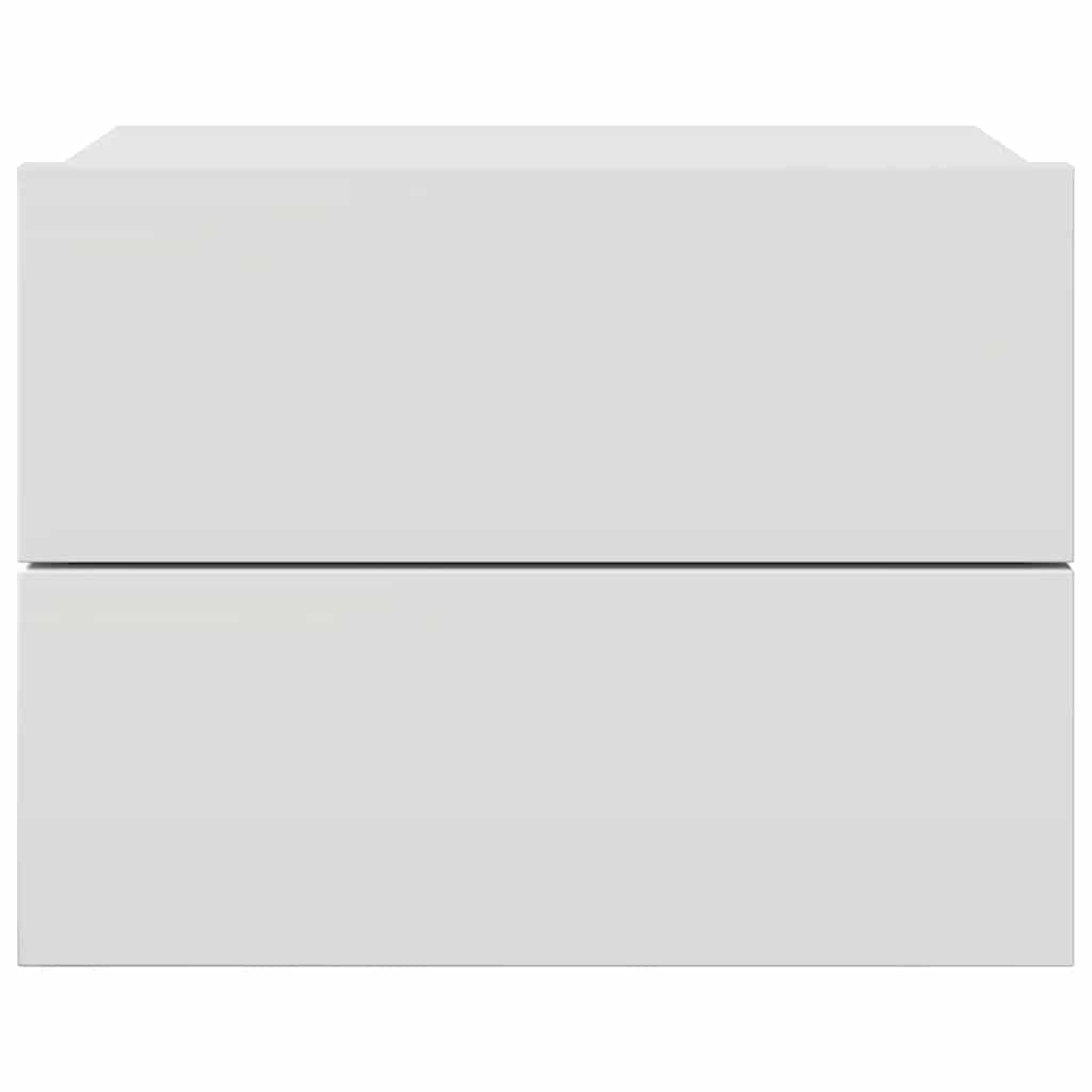 801053 vidaXL Bedside Cabinet White 40x30x30 cm Engineered Wood