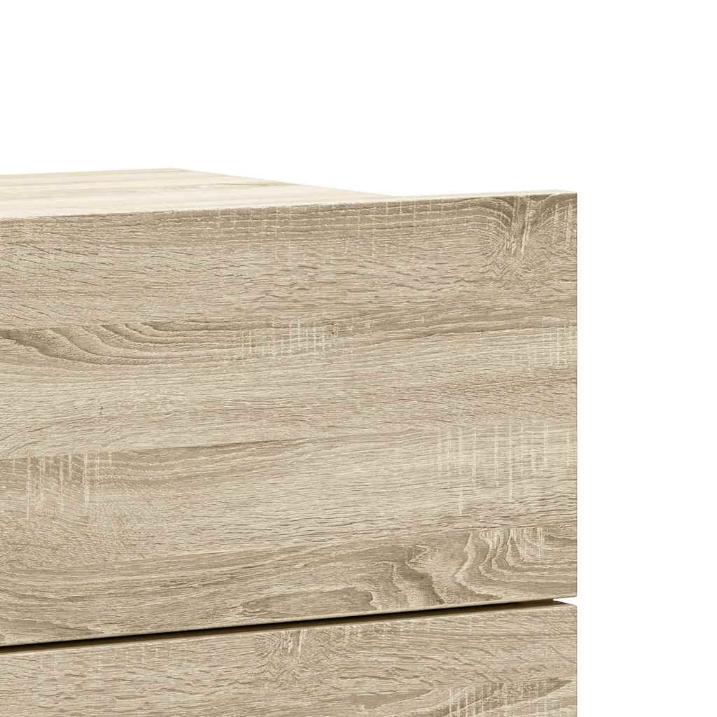 801059 vidaXL Bedside Cabinet Sonoma Oak 40x30x30 cm Engineered Wood