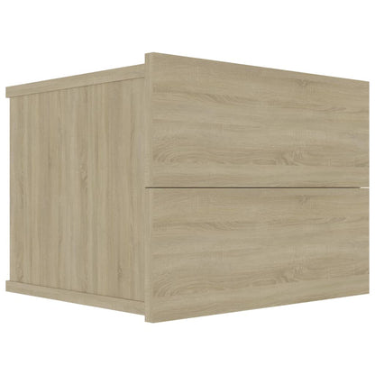 Bedside Cabinets 2 pcs Sonoma Oak 40x30x30 cm Engineered Wood
