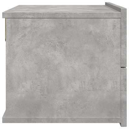 801062 vidaXL Bedside Cabinets 2 pcs Concrete Grey 40x30x30 cm Engineered Wood