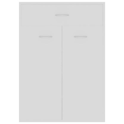 801071 vidaXL Shoe Cabinet White 60x35x84 cm Engineered Wood