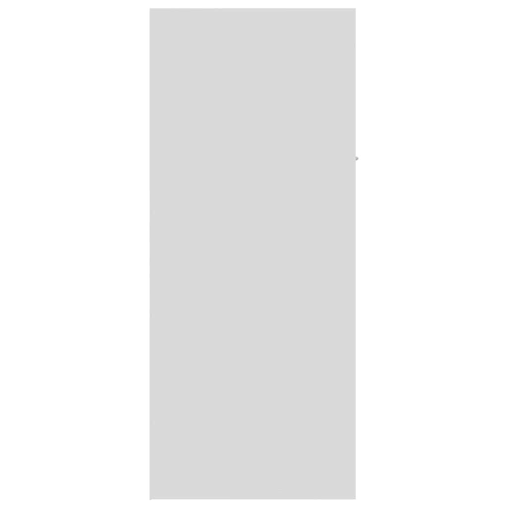 801071 vidaXL Shoe Cabinet White 60x35x84 cm Engineered Wood