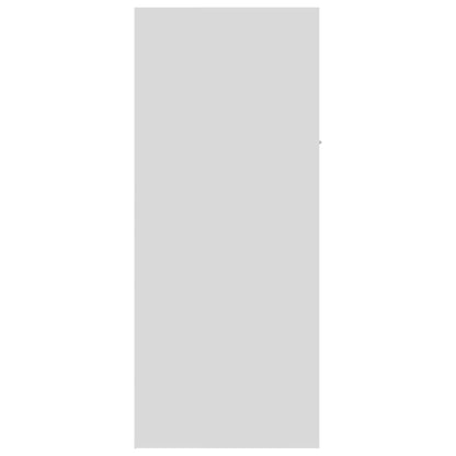 801071 vidaXL Shoe Cabinet White 60x35x84 cm Engineered Wood