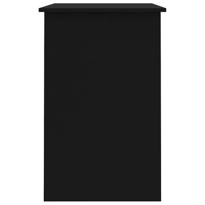 801081 vidaXL Desk Black 100x50x76 cm Engineered Wood