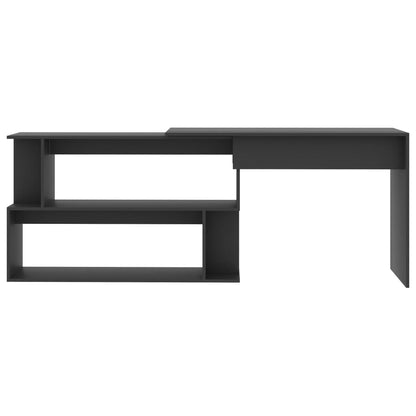 Desk | Grey | Engineered wood | Medium | Rotatable | Desk | Rectangular