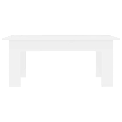 Coffee Table White 100x60x42 cm Engineered Wood