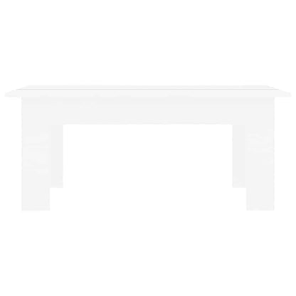 801179 vidaXL Coffee Table White 100x60x42 cm Engineered Wood