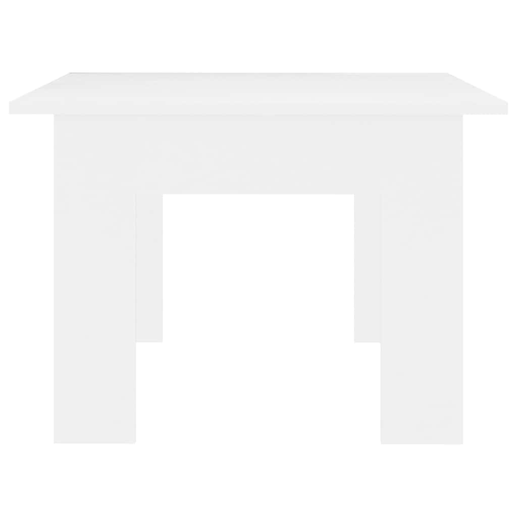 Coffee Table White 100x60x42 cm Engineered Wood