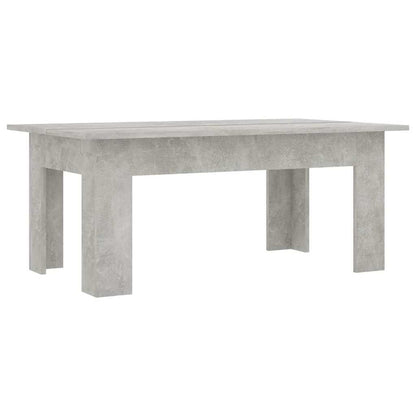801183 vidaXL Coffee Table Concrete Grey 100x60x42 cm Engineered Wood