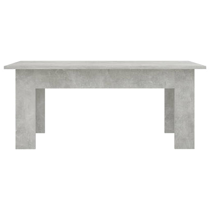 Coffee Table Concrete Grey 100x60x42 cm Engineered Wood