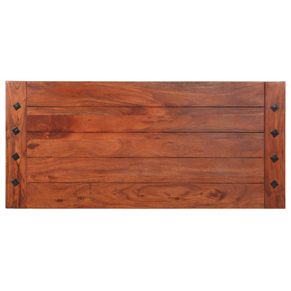 Coffee Table 110x50x35 cm Solid Acacia Wood