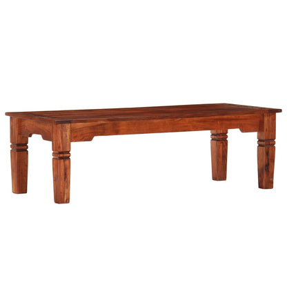 Coffee Table 110x50x35 cm Solid Acacia Wood