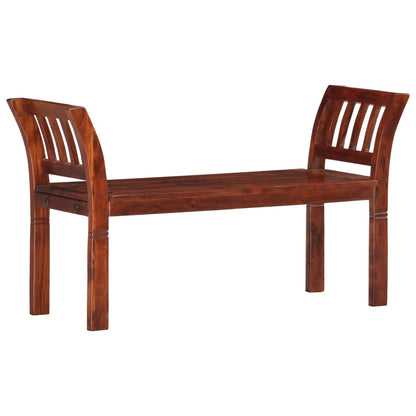 Bench 111 cm Solid Acacia Wood