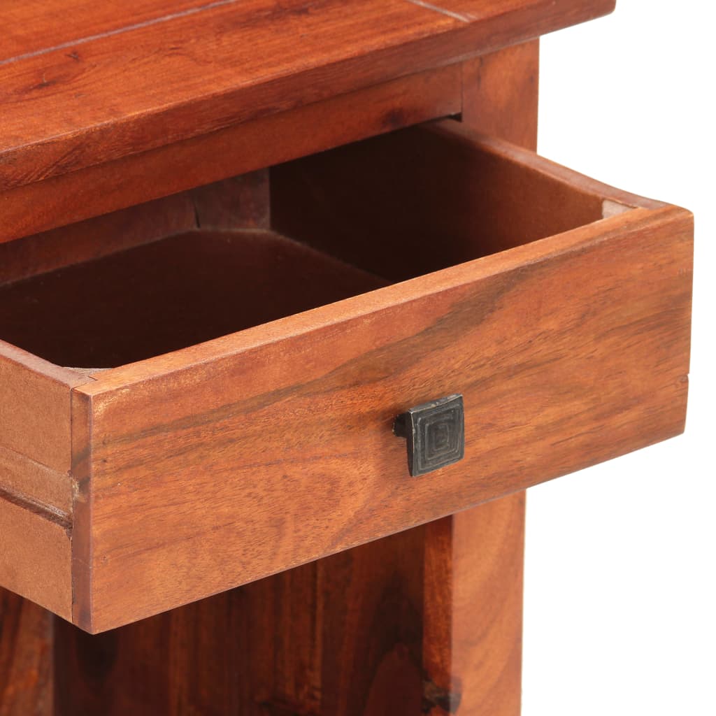 Bedside Cabinet 40x30x50 cm Solid Acacia Wood