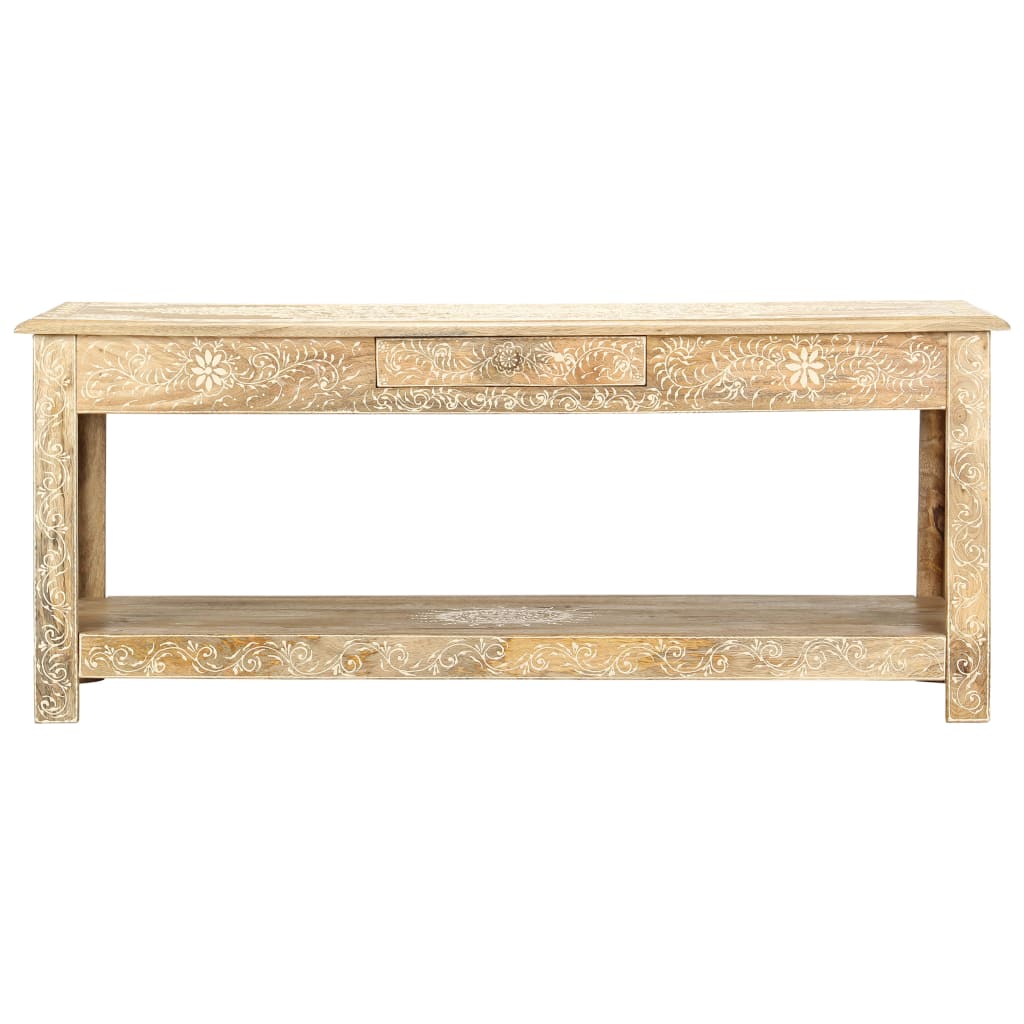 Coffee Table | Brown | Solid mango wood | 110x50x45 cm | Coffee Table